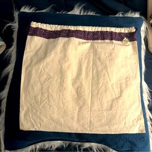 Tory Burch dustbag 14in x 15in